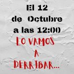 COMUNICADO - Lo vamos a derribar